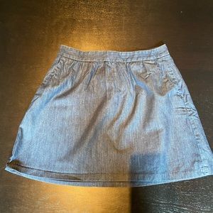 Outback Red Denim-Like Skirt